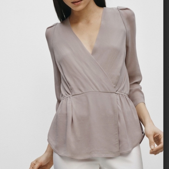 Aritzia Babaton Alexander Silk Top - Picture 8 of 9